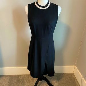 Tommy Hilfiger Black and White A-line dress